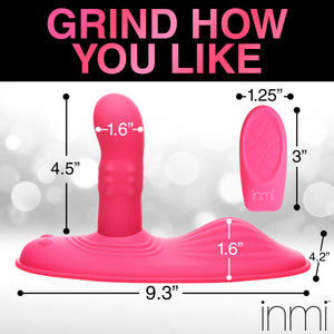 Spin n' Grind Rotating and Vibrating Silicone Sex Grinder-7