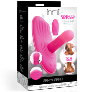 Spin n' Grind Rotating and Vibrating Silicone Sex Grinder-10