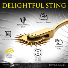 Load image into Gallery viewer, Gold Sensation Wartenberg Wheel-4