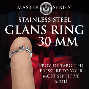 Kingpin Stainless Steel Glans Ring - 30MM-1