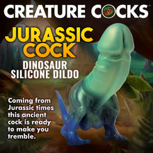 Load image into Gallery viewer, Jurassic Cock Dinosaur Silicone Dildo-1