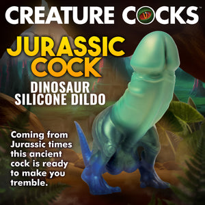 Jurassic Cock Dinosaur Silicone Dildo-1