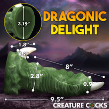 Load image into Gallery viewer, Large Dragon Claw Silicone Dildo-3