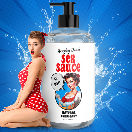 Naughty Jane's Sex Sauce Natural Lubricant - 16oz-0