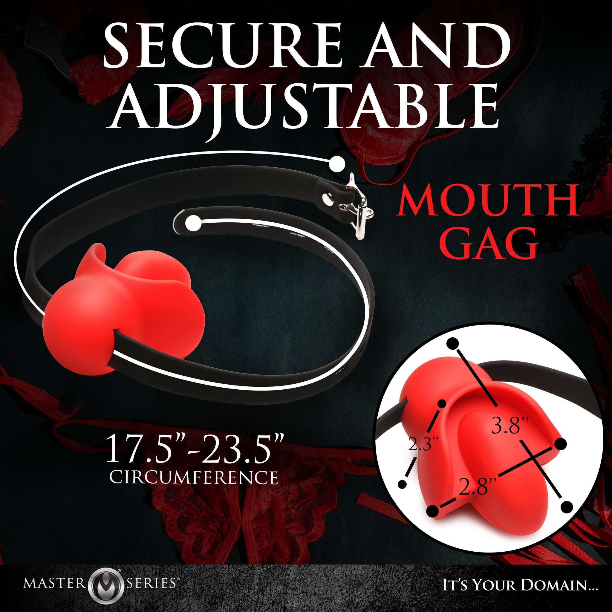 Gag Order Extreme Silicone Ball Gag – Love Your Lust