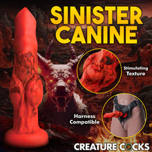 Load image into Gallery viewer, Fire Hound Silicone Dildo - Large-5