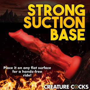 Fire Hound Silicone Dildo - Large-6