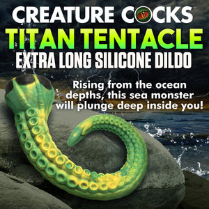 Titan Tentacle Extra Long Silicone Dildo-1