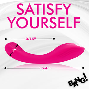 G-Spot Silicone Vibrator - Pink-3