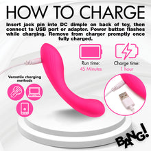 Load image into Gallery viewer, G-Spot Silicone Vibrator - Pink-5