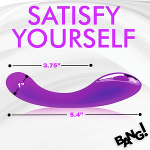 G-Spot Silicone Vibrator - Purple-3