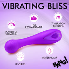 Load image into Gallery viewer, G-Spot Silicone Vibrator - Purple-4