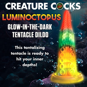 Luminoctopus Glow-In-The-Dark Tentacle Silicone Dildo-1