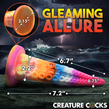 Load image into Gallery viewer, Luminoctopus Glow-In-The-Dark Tentacle Silicone Dildo-3