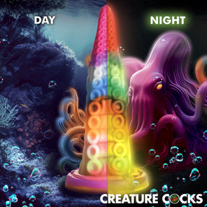 Luminoctopus Glow-In-The-Dark Tentacle Silicone Dildo-5