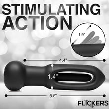 Load image into Gallery viewer, Bum Flick Vibrating and Flicking Silicone Butt Plug with Remote-3