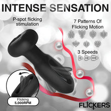 Load image into Gallery viewer, Bum Flick Vibrating and Flicking Silicone Butt Plug with Remote-4