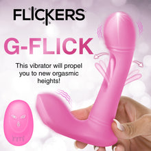 Load image into Gallery viewer, G-Flick G-Spot Flicking Silicone Vibrator with Remote-1