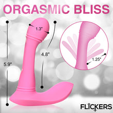 Load image into Gallery viewer, G-Flick G-Spot Flicking Silicone Vibrator with Remote-3