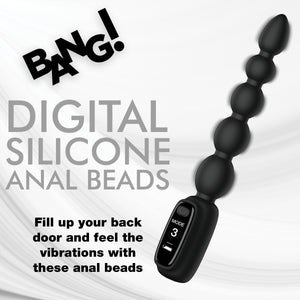 Silicone Anal Beads with Digital Display-1