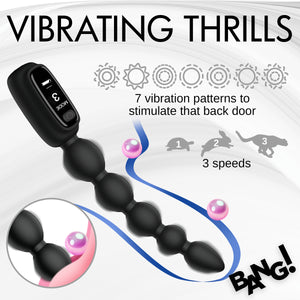Silicone Anal Beads with Digital Display-2