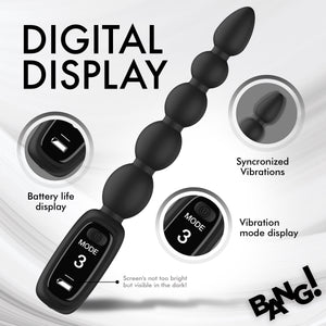 Silicone Anal Beads with Digital Display-7