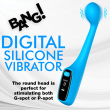 Load image into Gallery viewer, Silicone G-spot Vibrator with Digital Display-1
