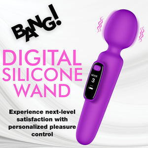 Digital Silicone Wand with Display-1