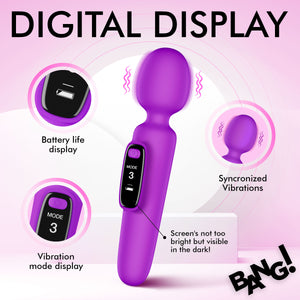 Digital Silicone Wand with Display-5