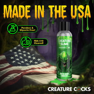 Creature Slime Water-Based Lubricant - 8oz-4