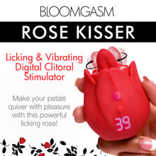 Load image into Gallery viewer, Rose Kisser Licking and Vibrating Digital Clitoral Stimulator-1