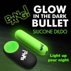 Glow-in-the-Dark Silicone Bullet-1