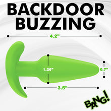 Load image into Gallery viewer, Glow-in-the-Dark Silicone Butt Plug-3