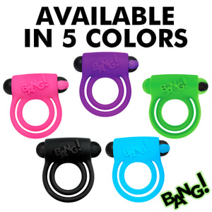 Glow-in-the-Dark Silicone Vibrating Cock Ring-8