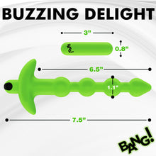 Load image into Gallery viewer, Glow-in-the-Dark Silicone Anal Beads-3