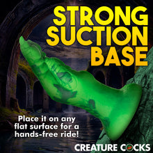 Load image into Gallery viewer, Raptor Claw Fisting Silicone Dildo - Green-6