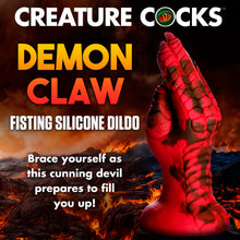 Load image into Gallery viewer, Demon Claw Fisting Silicone Dildo - Red-1