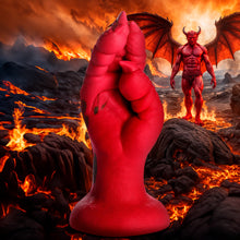Load image into Gallery viewer, Demon Claw Fisting Silicone Dildo - Red-0
