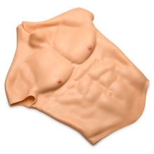 Load image into Gallery viewer, Ripped Silicone Male Chest - Small-5