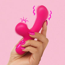 Load image into Gallery viewer, Mini Suction Silicone G-Spot Rabbit Vibrator-0