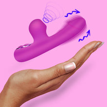 Load image into Gallery viewer, Mini Suction Silicone Rabbit Vibrator-0