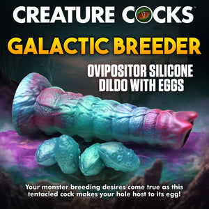 Galactic Breeder Ovipositor Silicone Dildo-1