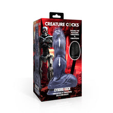 Load image into Gallery viewer, Cyborg Cock Thrusting and Vibrating Silicone Dildo-7