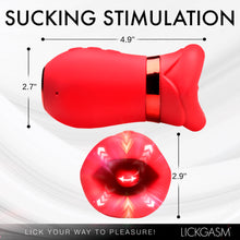 Load image into Gallery viewer, Kiss Me More Kissing, Sucking and Vibrating Clitoral Stimulator-3