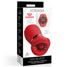 Load image into Gallery viewer, Kiss Me More Kissing, Sucking and Vibrating Clitoral Stimulator-7