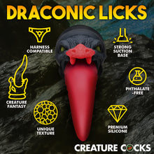 Load image into Gallery viewer, Dragon Roar Silicone Dildo-5