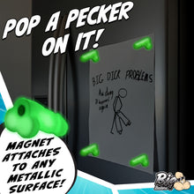 Load image into Gallery viewer, Glow-In-The-Dark Magnetic Snap-on Peckers-2