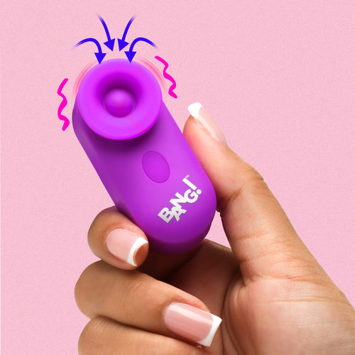 Mini Clitoral Stimulator - Purple-0