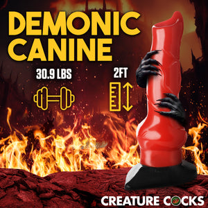 Giant Hell-Hound Canine 2ft Dildo-2