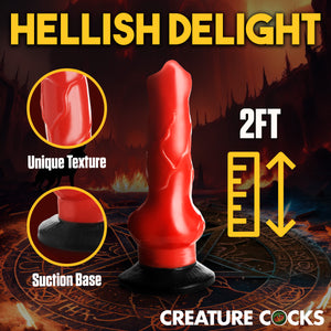 Giant Hell-Hound Canine 2ft Dildo-3